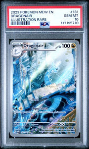 2023 POKEMON MEW EN - 151 181 DRAGONAIR ILLUSTRATION RARE - PSA 10 by Poké Dubai on MYNTED