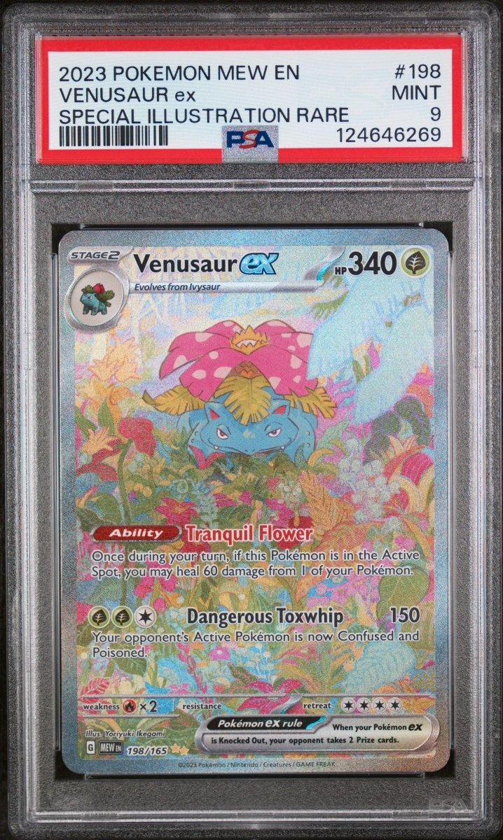 2023 POKEMON MEW EN - 151 198 VENUSAUR ex SPECIAL ILLUSTRATION RARE - PSA 9 by Poké Dubai on MYNTED