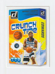 2024 - 25 DONRUSS ANTHONY EDWARDS CRUNCH TIME PRESS PROOF GOLD by Fabio’s Black Box on MYNTED