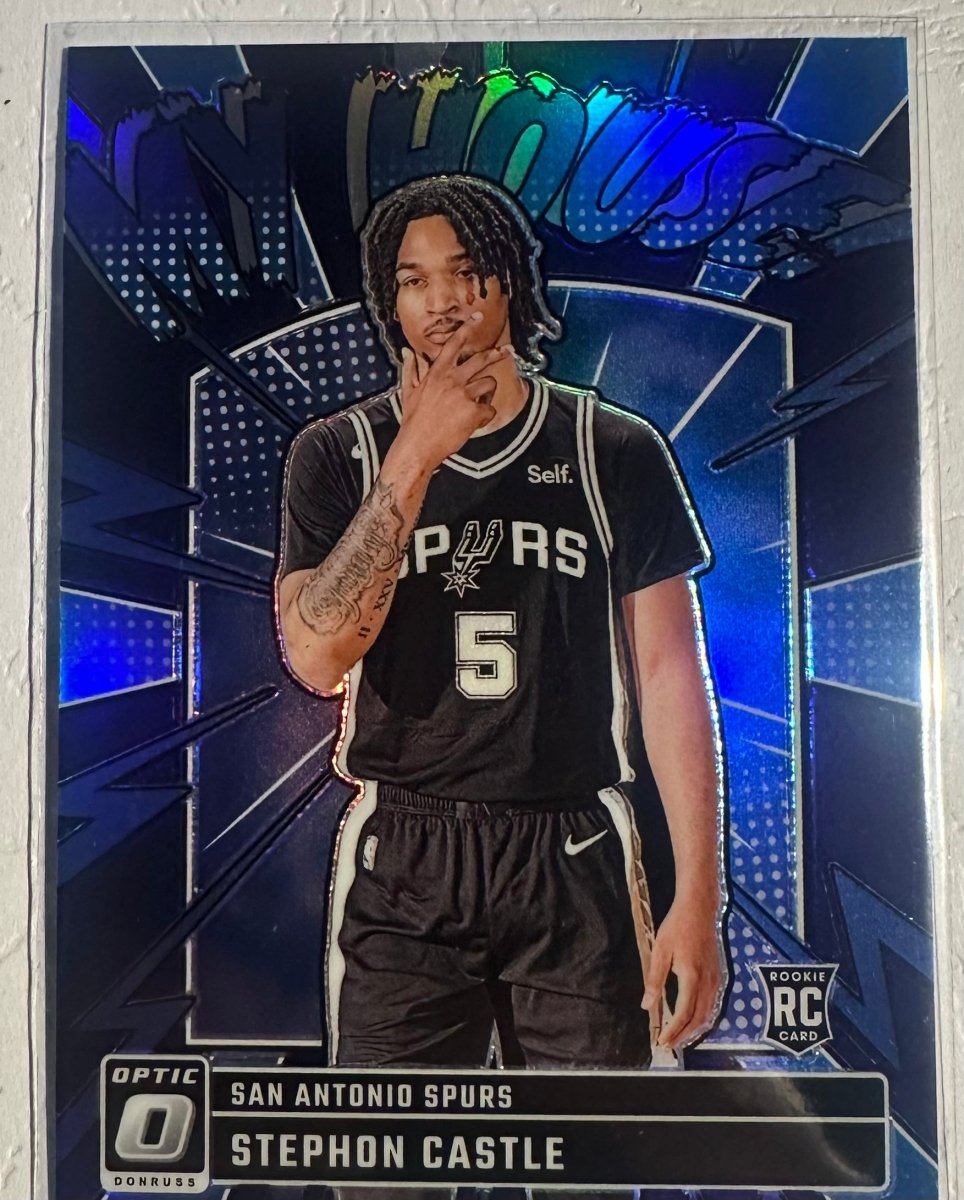 2024 - 25 Donruss Optic Stephon Castle My House Purple Prizm Rookie 16 by Coolectibles on MYNTED