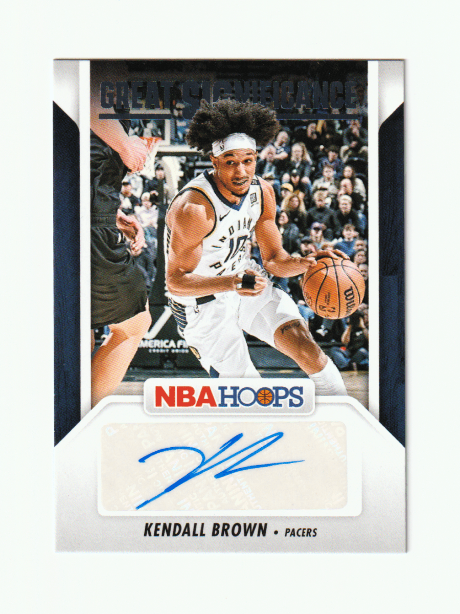 2024 - 25 HOOPS KENDALL BROWN GREAT SIGNIFICANCE by Fabio’s Black Box on MYNTED