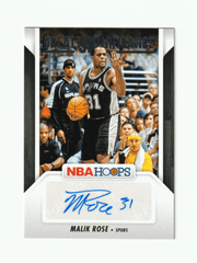 2024 - 25 HOOPS MALIK ROSE GREAT SIGNIFICANCE by Fabio’s Black Box on MYNTED