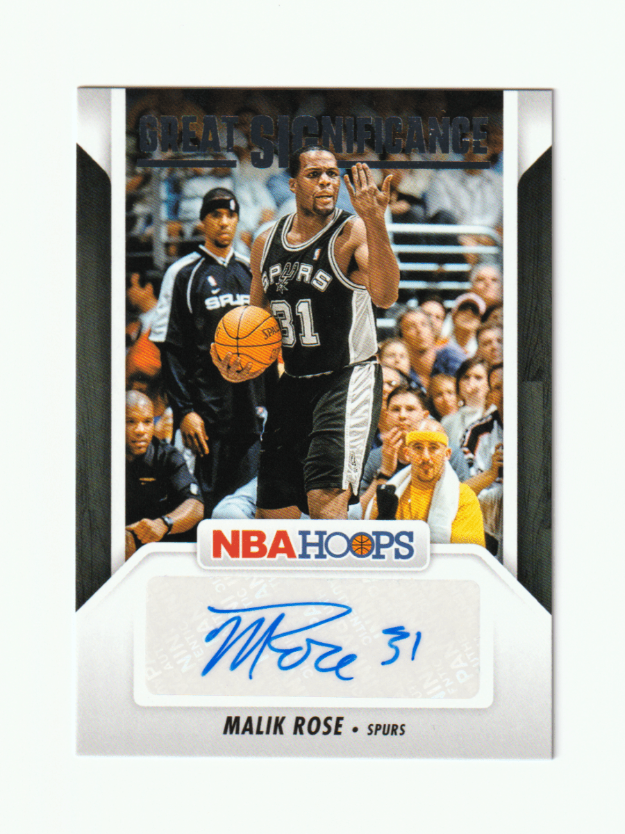 2024 - 25 HOOPS MALIK ROSE GREAT SIGNIFICANCE by Fabio’s Black Box on MYNTED