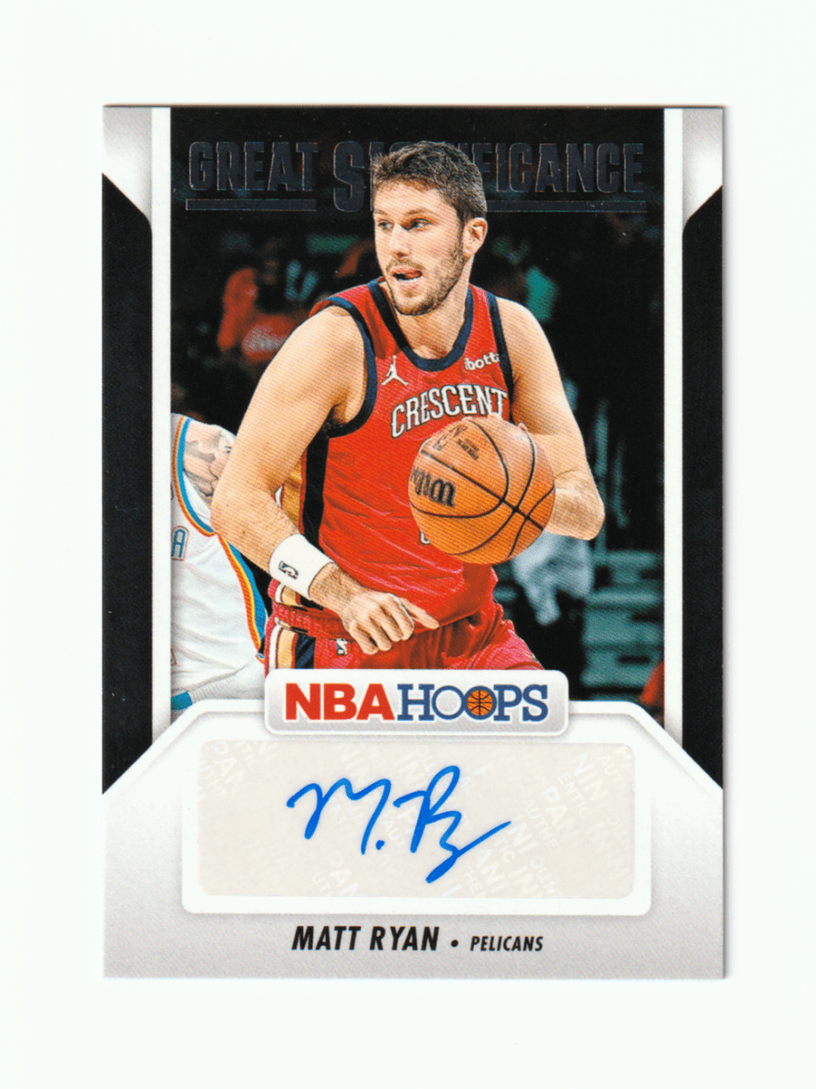 2024 - 25 HOOPS MATT RYAN GREAT SIGNIFICANCE by Fabio’s Black Box on MYNTED