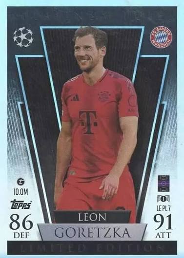 2024-25 Match Attax Leon Goretzka Platinum Limited Edition LEPL7 Bayern Munich by Cards Corner on MYNTED
