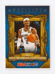2024 - 25 NBA HOOPS SHAI GILGEOUS - ALEXANDER NOBILITY by Fabio’s Black Box on MYNTED
