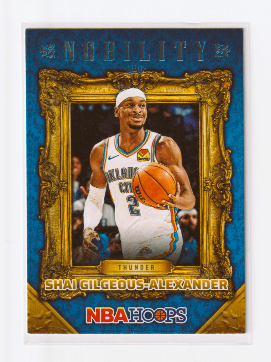 2024 - 25 NBA HOOPS SHAI GILGEOUS - ALEXANDER NOBILITY by Fabio’s Black Box on MYNTED