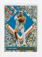 2024 - 25 NBA HOOPS SHAI GILGEOUS - ALEXANDER TRIBUTE TEXTURED by Fabio’s Black Box on MYNTED