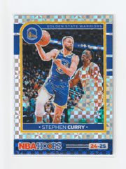2024 - 25 NBA HOOPS STEPHEN CURRY PREMIUM STOCK CHECKERBOARD CASE HIT by Fabio’s Black Box on MYNTED