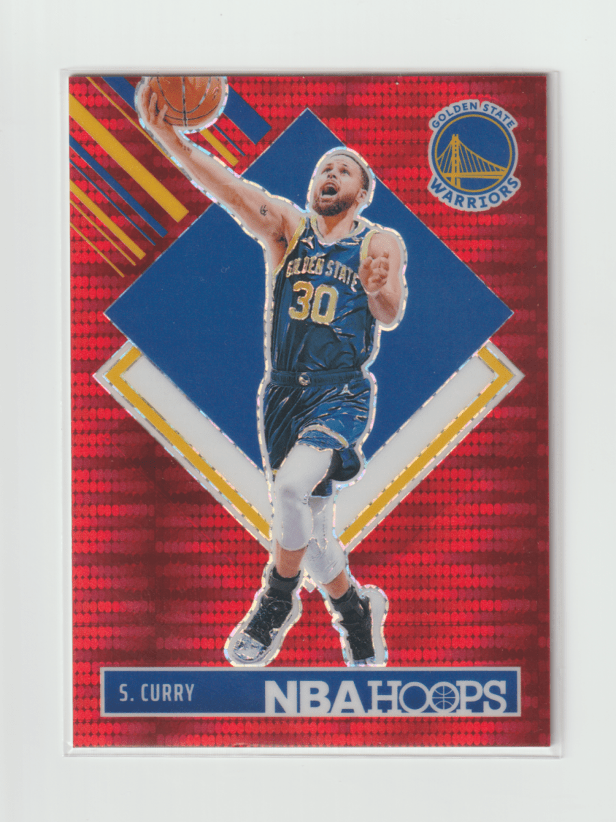 2024 - 25 NBA HOOPS STEPHEN CURRY TRIBUTE PREMIUM RED PULSAR 196/199 by Fabio’s Black Box on MYNTED