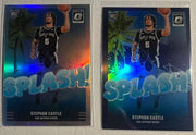 2024 - 25 Optic Stephon Castle LOT Splash! Silver And Purple Prizm 14 by Coolectibles on MYNTED