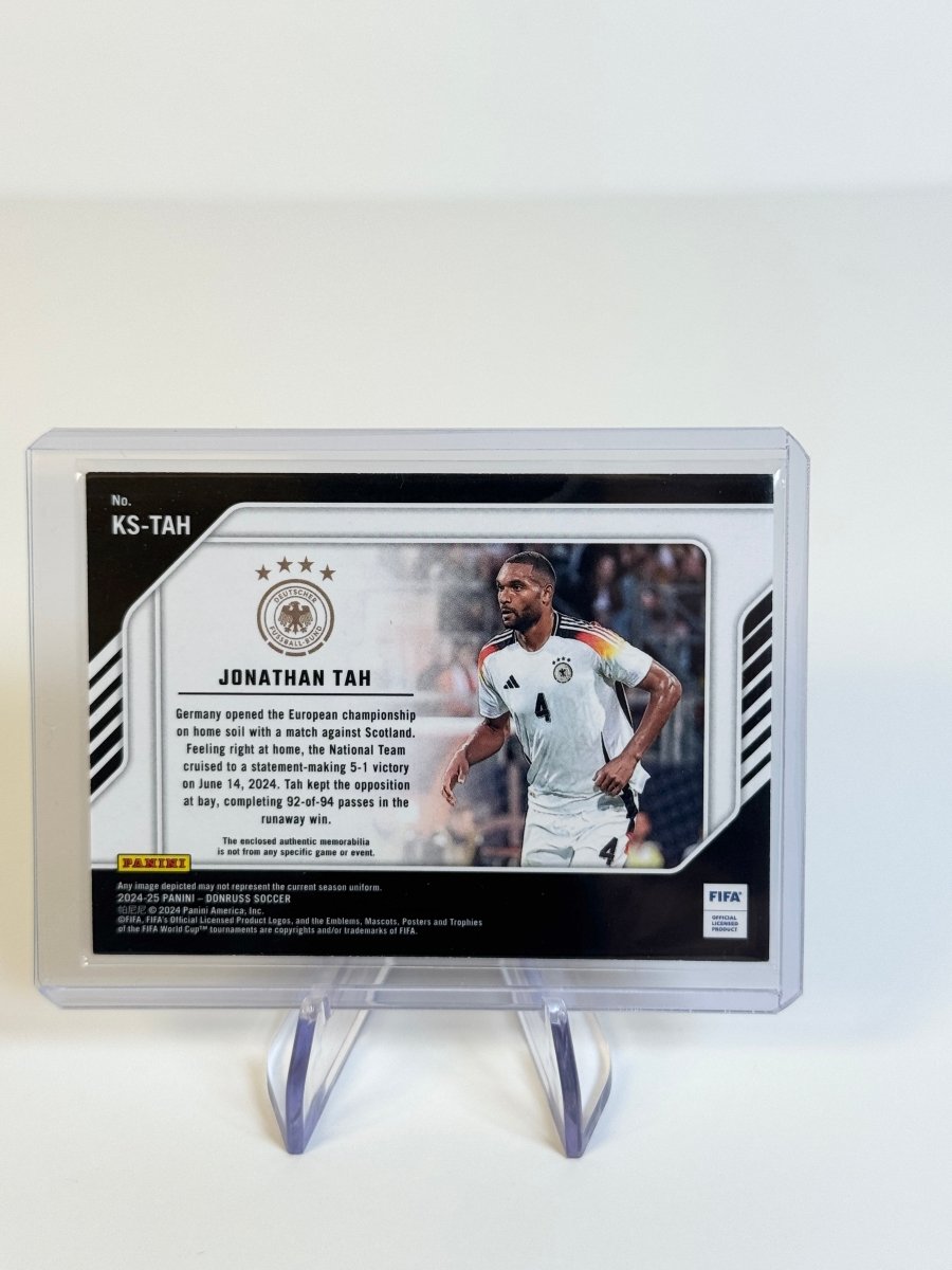 2024 - 25 Panini Donruss FIFA Jonathan Tah Patch Kit Series KS - TAH Germany by Better Call Sal on MYNTED