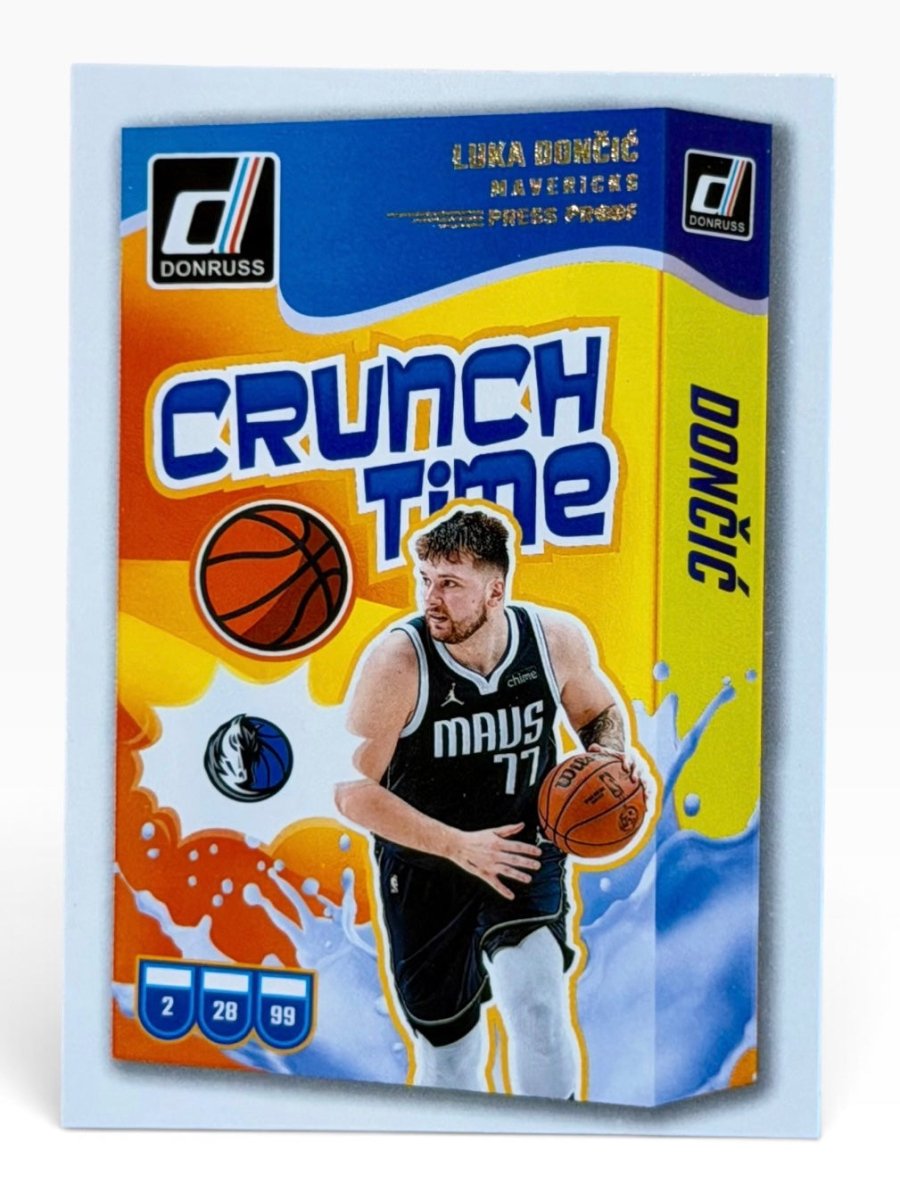 2024-25 Panini Donruss Luka Doncic Crunch Time by Fabio’s Black Box on MYNTED