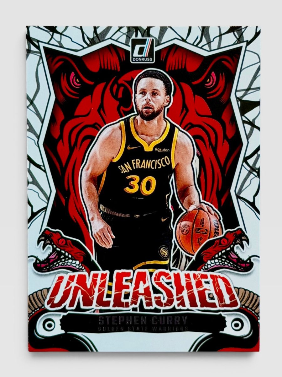 2024-25 Panini Donruss Stephen Curry Unleashed by Fabio’s Black Box on MYNTED