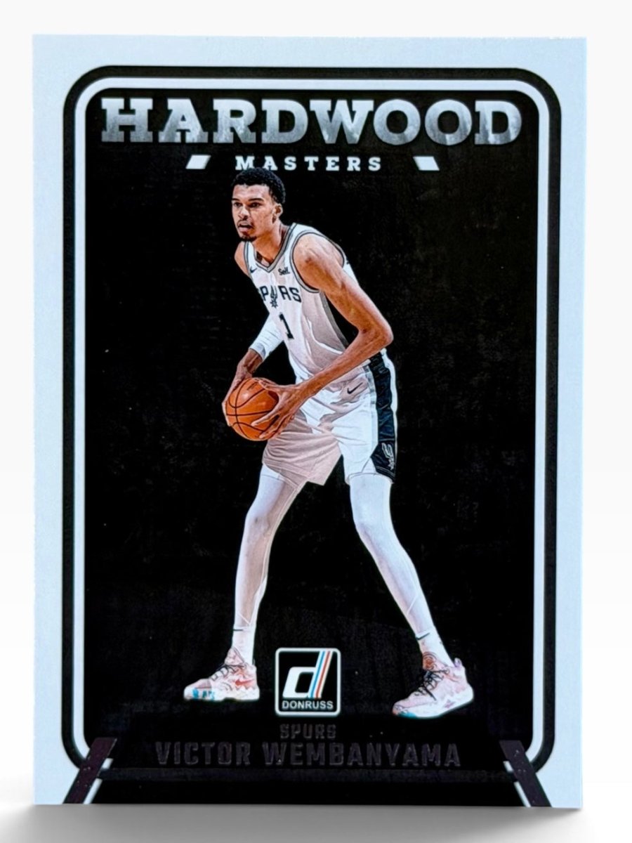 2024-25 Panini Donruss Victor Wembanyama Hardwood Masters by Fabio’s Black Box on MYNTED