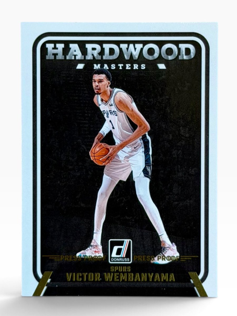 2024-25 Panini Donruss Victor Wembanyama Hardwood Masters Press Proof by Fabio’s Black Box on MYNTED