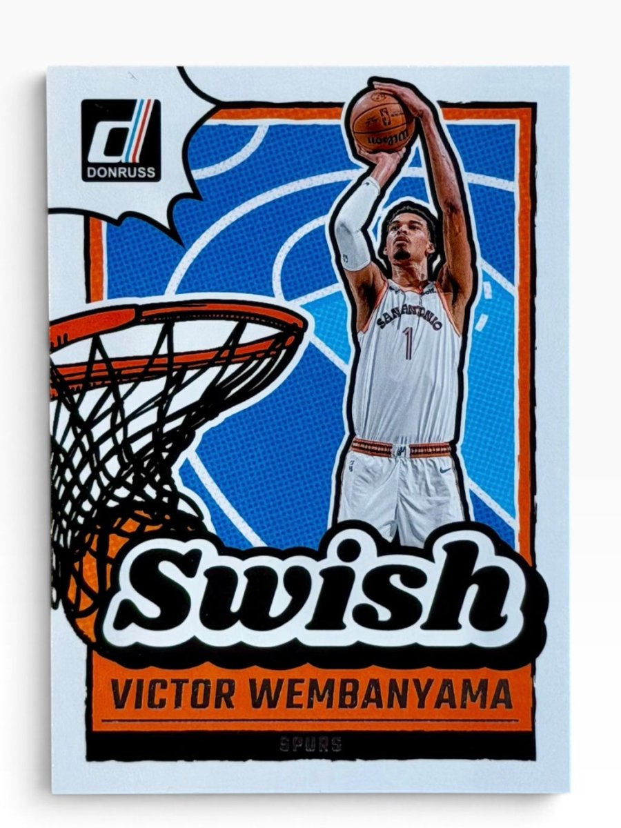 2024-25 Panini Donruss Victor Wembanyama Swish by Fabio’s Black Box on MYNTED