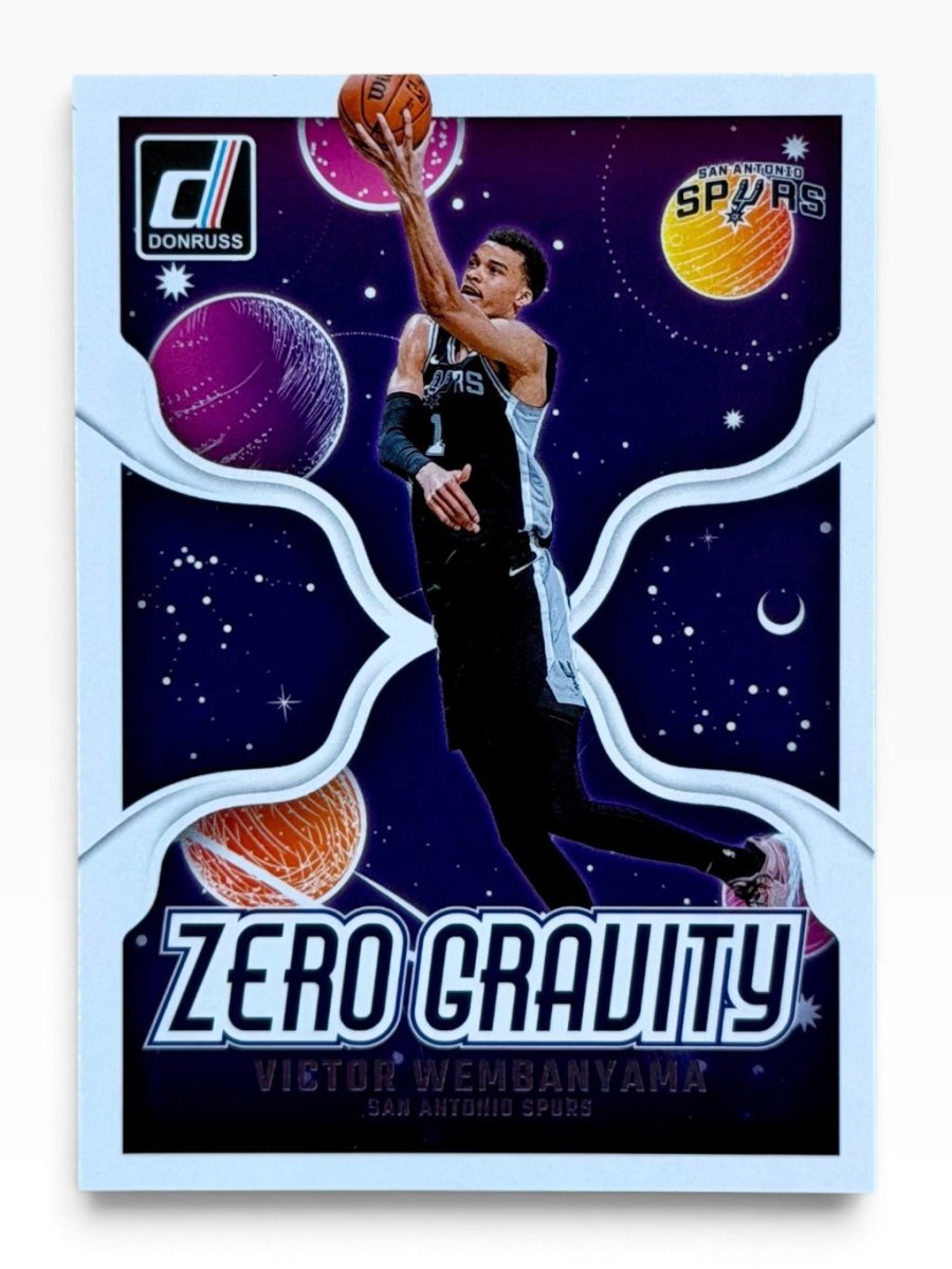 2024-25 Panini Donruss Victor Wembanyama Zero Gravity by Fabio’s Black Box on MYNTED