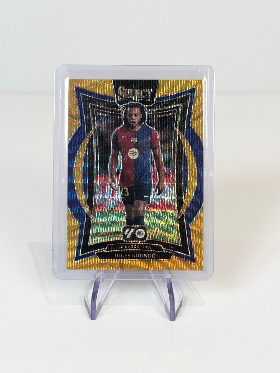 2024 - 25 Panini La Liga Select Jules Kounde Terrace Gold Wave /10 by Better Call Sal on MYNTED