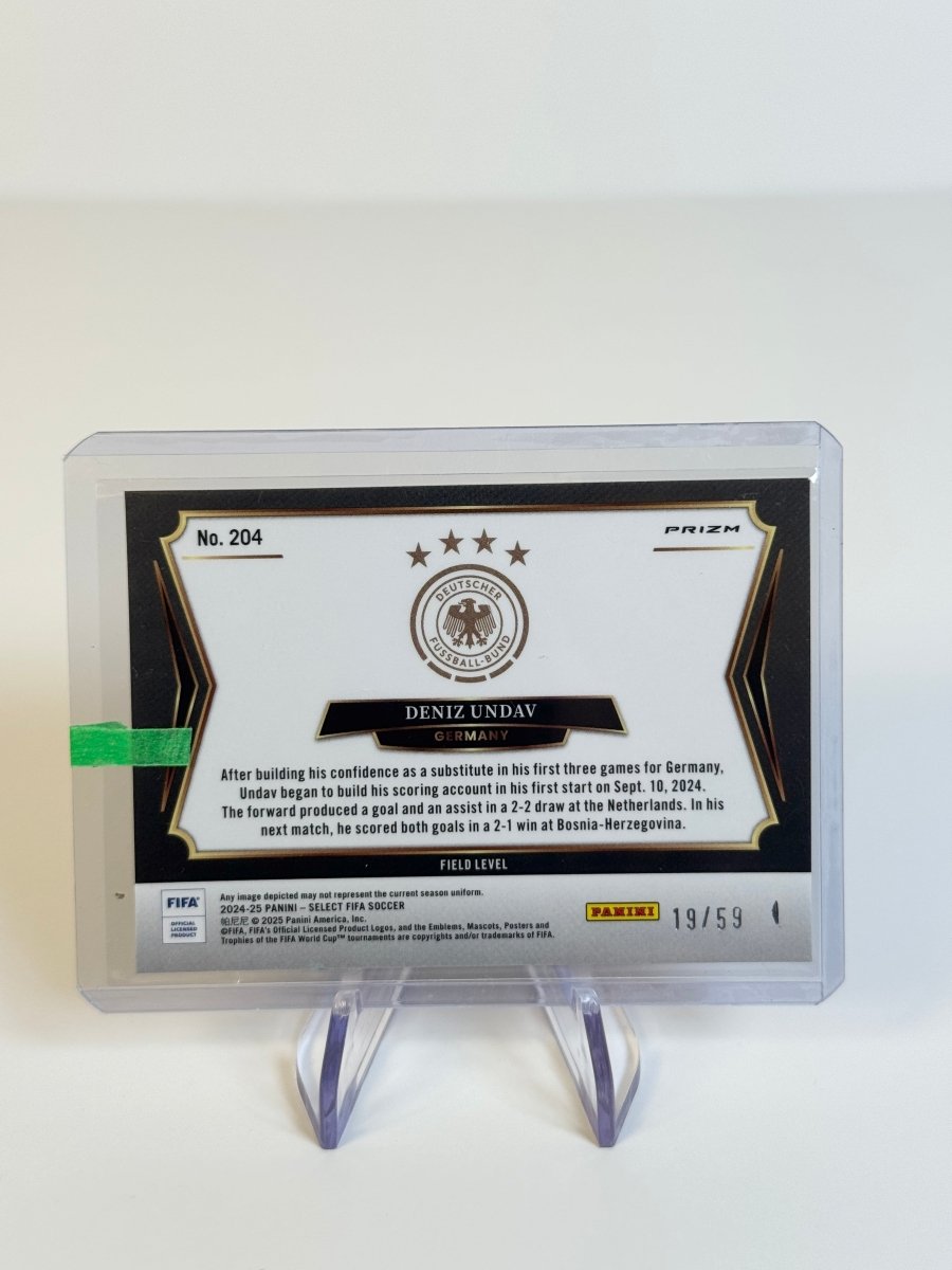 2024 - 25 Panini Select FIFA Deniz Undav Field Level Red Wave /59 204 by Better Call Sal on MYNTED