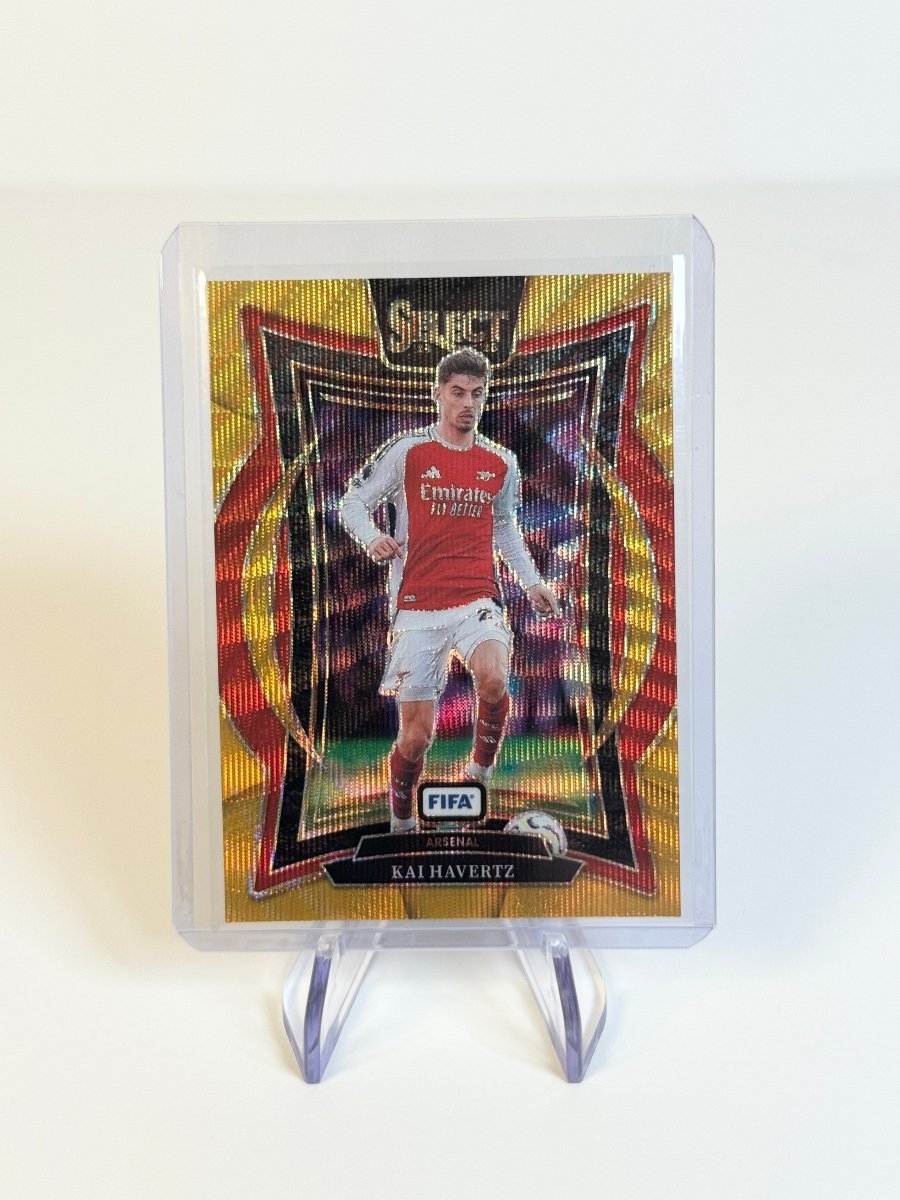 2024 - 25 Panini Select FIFA Kai Havertz Gold Wave Terrace /10 13 Arsenal by Better Call Sal on MYNTED