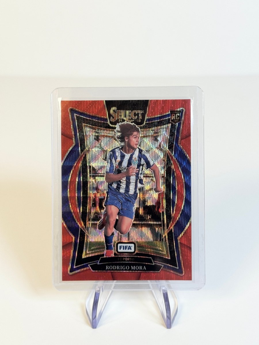 2024 - 25 Panini Select FIFA Rodrigo Mora RC Red Wave /59 50 Porto by Better Call Sal on MYNTED