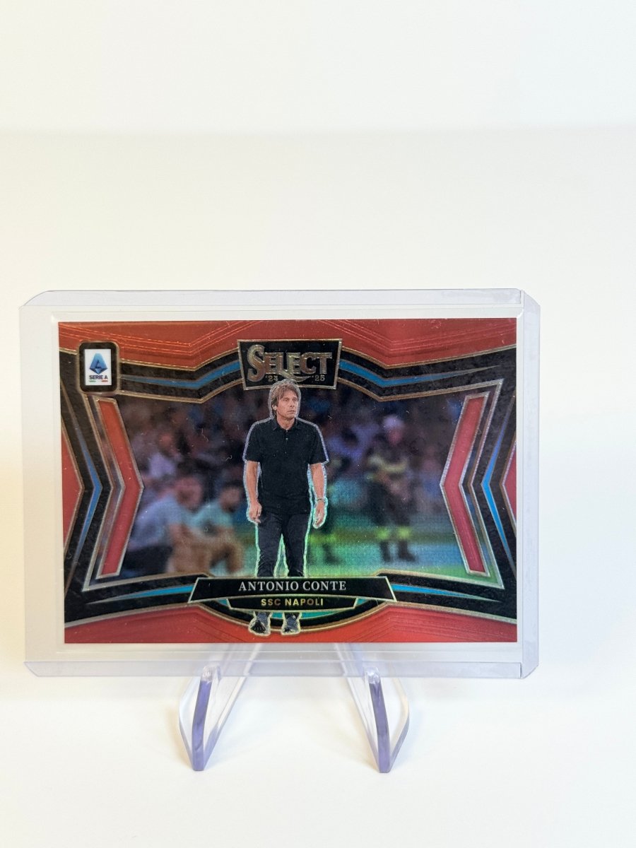 2024 - 25 Panini Select Serie A Antonio Conte Field Level Red SP 233 Napoli by Better Call Sal on MYNTED