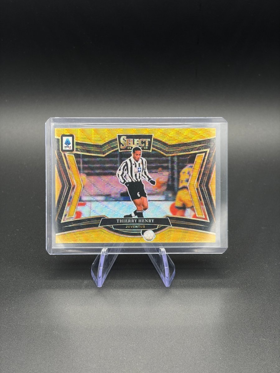 2024-25 Panini Select Serie A Thierry Henry Field Level Gold 09/10 248 Juventus by Better Call Sal on MYNTED