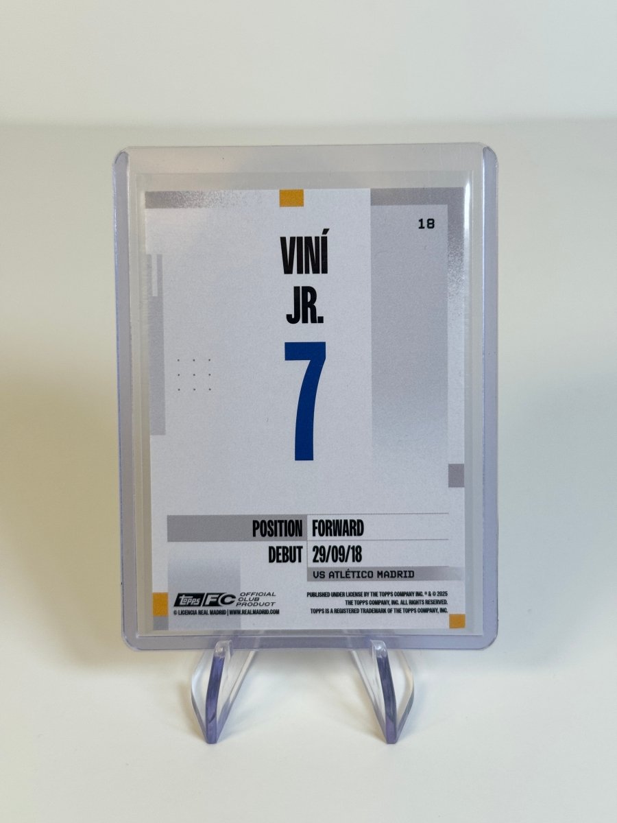 2024 - 25 Topps Team Set Vini Jr. /199 Green Refractor 18 Real Madrid by Better Call Sal on MYNTED