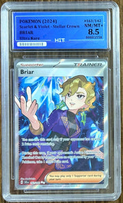 2024 BRIAR - Ultra Rare 163/142 (HIT Grade 8.5) by MEGA on MYNTED