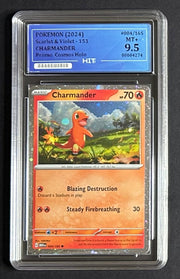 2024 CHARMANDER - Promo Cosmos Holo 004/165 (Hit Grade 9.5) by MEGA on MYNTED