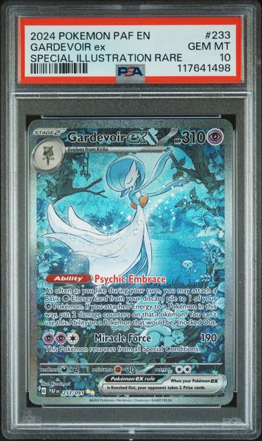 2024 POKEMON PAF EN-PALDEAN FATES 233 GARDEVOIR ex SPECIAL ILLUSTRATION RARE - PSA GEM MINT 10 by Poké Dubai on MYNTED