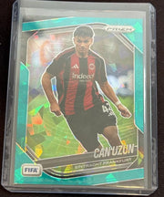 2025-26 Panini Prizm FIFA Can Uzun 299 Teal Ice /99 by House Of Cards on MYNTED