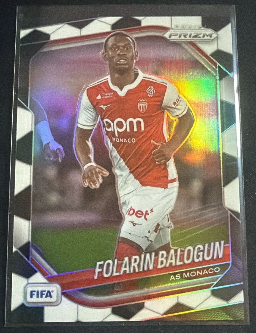 2025-26 Panini Prizm FIFA Folarin Balogun 166 by House Of Cards on MYNTED