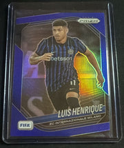2025-26 Panini Prizm FIFA Luis Henrique 83 Purple /199 by House Of Cards on MYNTED