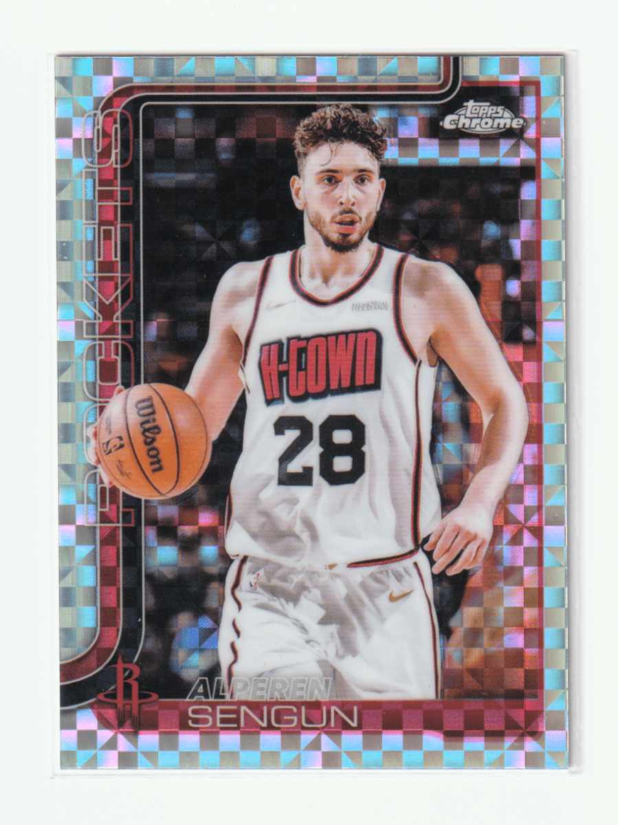 2025 - 26 TOPPS CHROME ALPEREN SENGUN XFRACTOR by Fabio’s Black Box on MYNTED