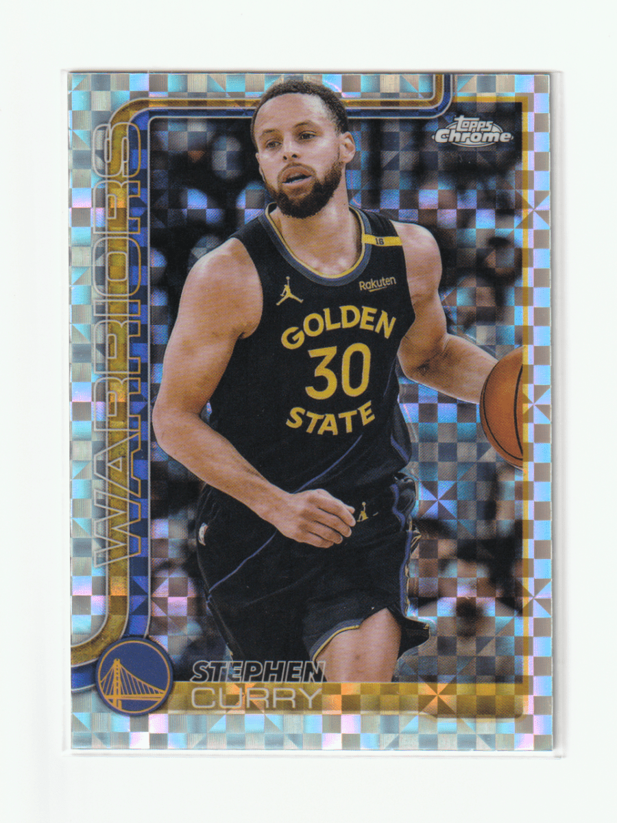2025 - 26 TOPPS CHROME STEPHEN CURRY XFRACTOR by Fabio’s Black Box on MYNTED