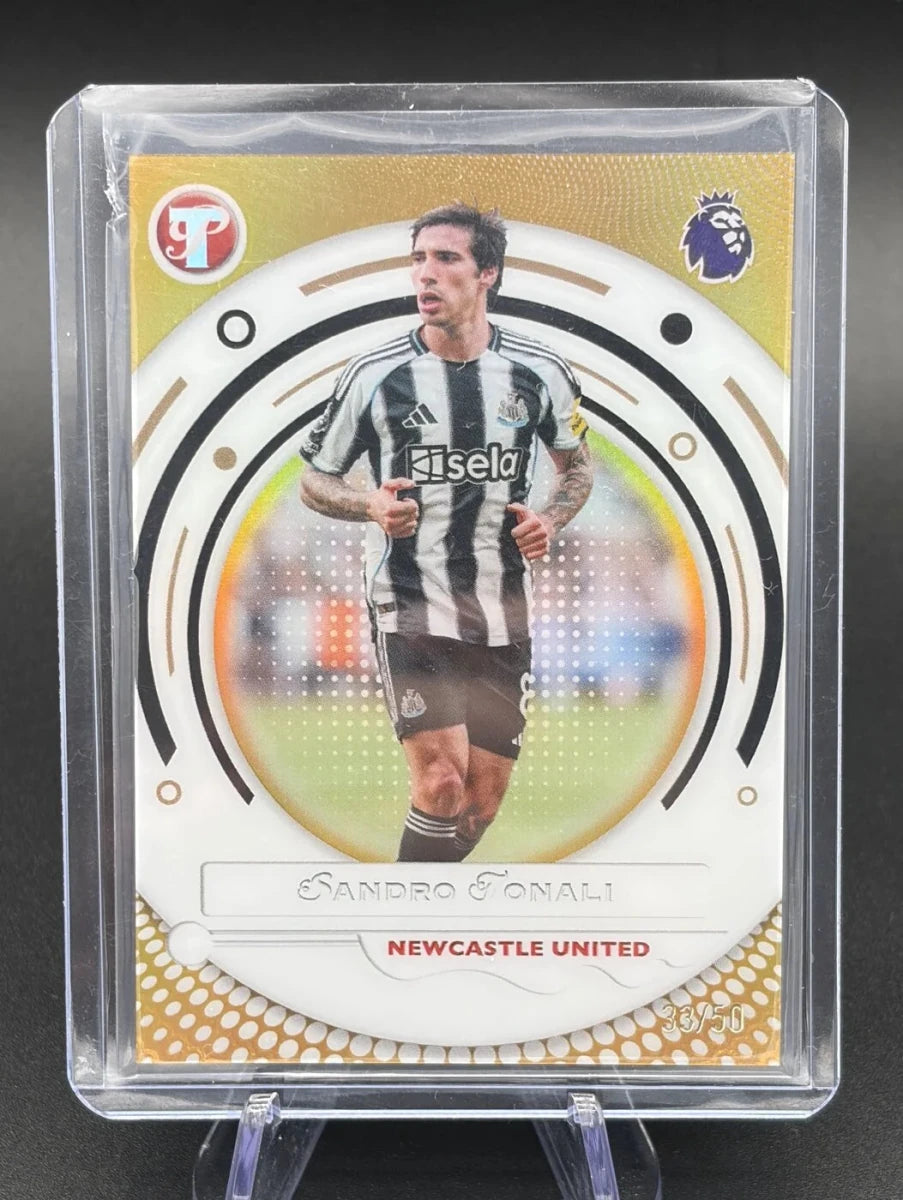 2025-26 Topps Pristine Premier League Sandro Tonali 144 Gold 33/50 Newcastle United by Better Call Sal on MYNTED