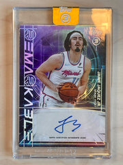 2025-26 Topps Three Jaime Jaquez Jr Remarkable Purple /49 by Fabio’s Black Box on MYNTED