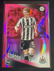 2025-26 Topps UEFA Champions League Anthony Gordon 169 Pink by House Of Cards on MYNTED