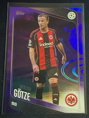 2025-26 Topps UEFA Champions League Mario Gotze 162 Purple /250 by House Of Cards on MYNTED