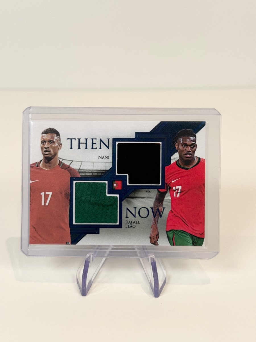 2025 Futera Unique 21 Luis Nani + Rafael Leao 08/10 Dual Patch Then ＆Now TNI0 by Better Call Sal on MYNTED