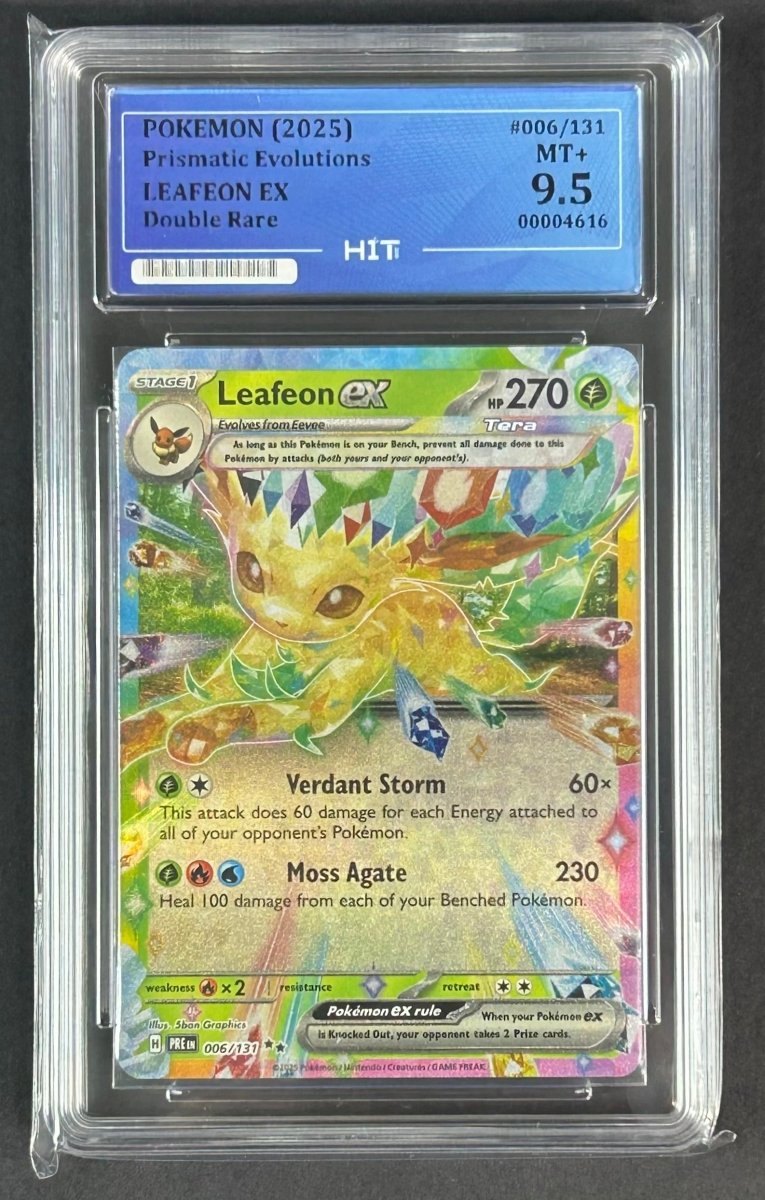 2025 LEAFEON EX - Double Rare 006/131 (HIT Grade 9.5) by MEGA on MYNTED