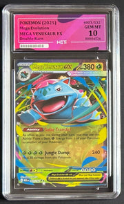2025 MEGA VENUSAUR EX - 003/132 Double Rare (HIT Grade 10) by MEGA on MYNTED