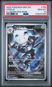 2025 POKEMON MEG EN - MEGA EVOLUTION 150 STEELIX ILLUSTRATION RARE by TCG Tavern on MYNTED