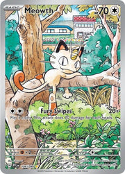 2025 Pokemon Phantasmal Flames Meowth Illustration Rare 106/094 by Coolectibles on MYNTED