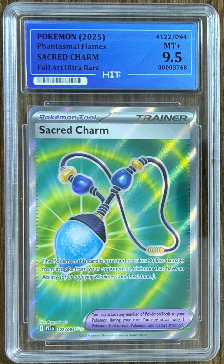 2025 SACRED CHARM - Full Art Ultra Rare 122/094 (HIT Grade 9.5) by MEGA on MYNTED