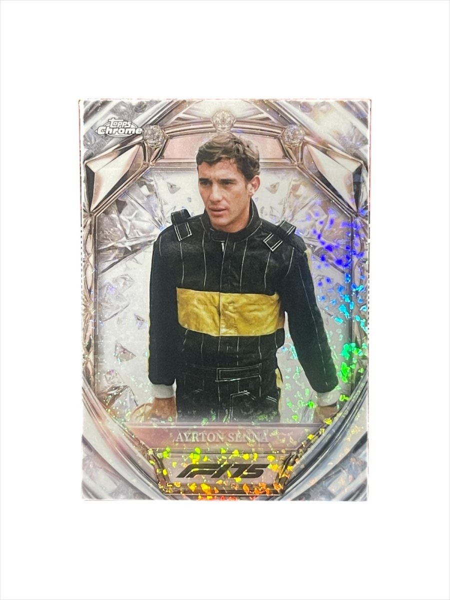 2025 Topps Chrome F1 Ayrton Senna Diamond 75th Anniversarry by Fabio’s Black Box on MYNTED