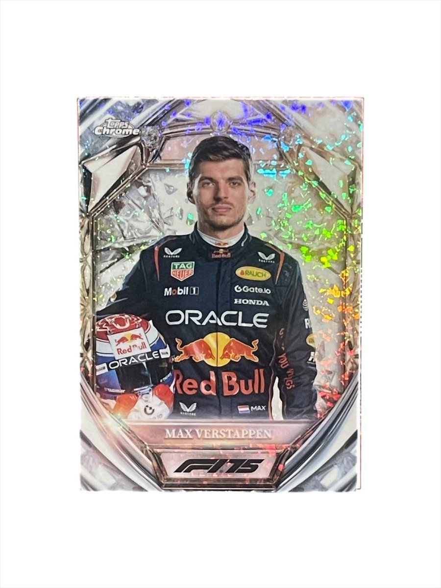 2025 Topps Chrome F1 Max Verstappen Diamond 75 Anniversary by Fabio’s Black Box on MYNTED