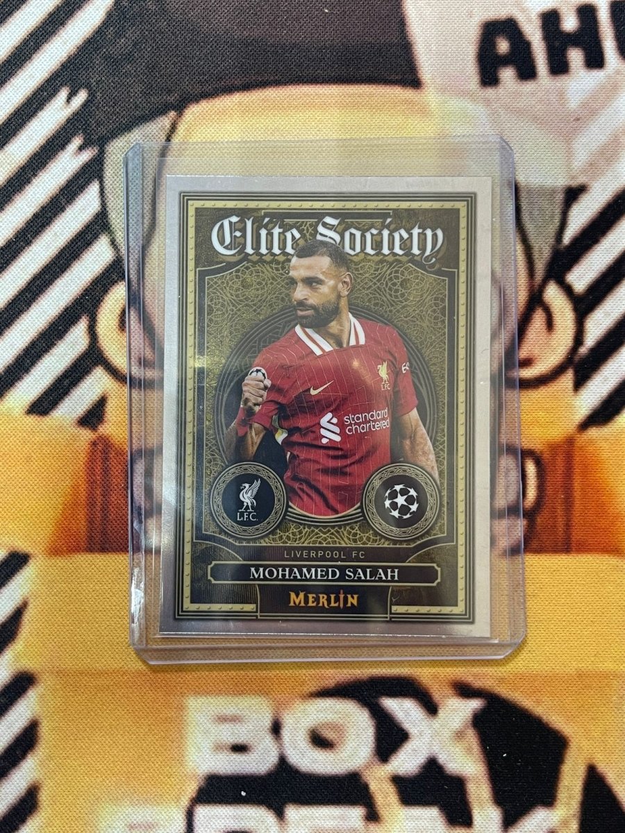 2025 Topps Merlin UEFA Champions League Elite Society - Mohamed Salah Base by Card Market Ahuy on MYNTED